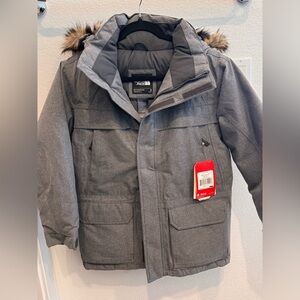 The North Face Boys' Heather Gray Insulated Jacket